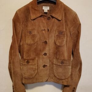 Ann Taylor LOFT Suede Jacket